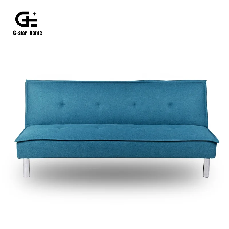 Fabric Living Room Sofa Bed Lounge Design Furniture Folding Modern