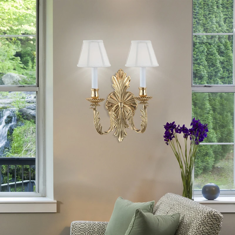 brss wall light decor