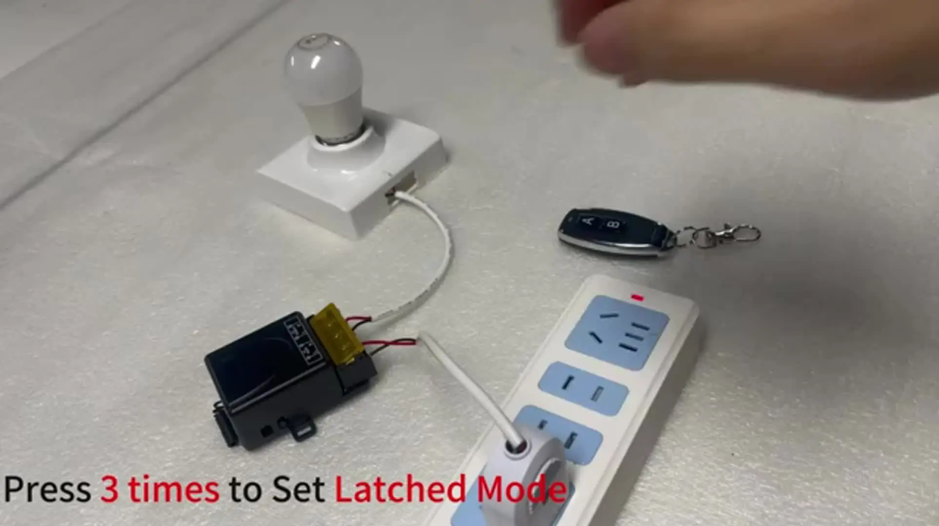 433MHz Wireless Remote Control Switch - 30A Relay For Lights, Pumps & Electrical Equipment