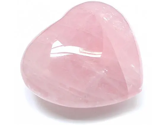 natural hot product pink crystal rose quartz carved heart