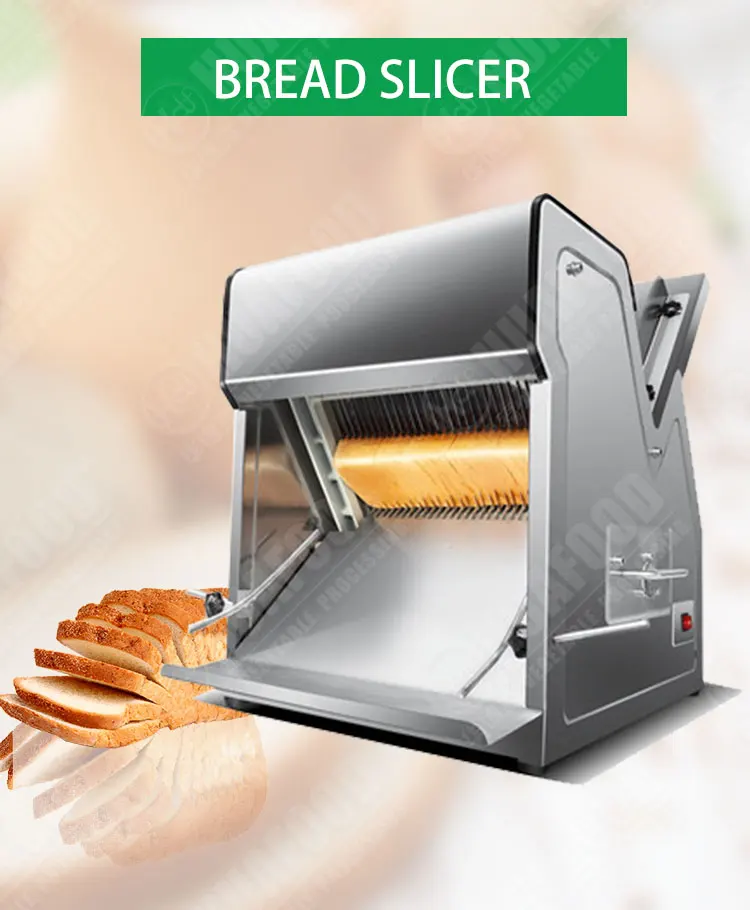 Stainless Steel Commercial Toast Cutter Machine Bread Slicer
