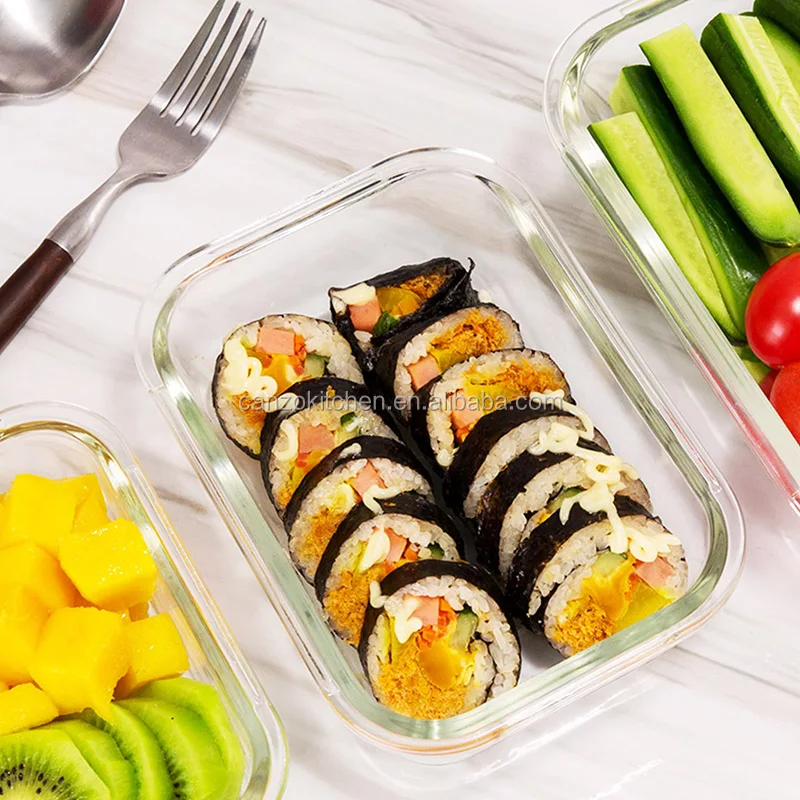 6 Transparent container