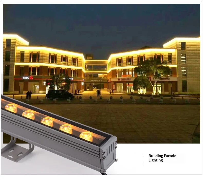 product led ip65 waterproof wall washer lights outdoor hotel building exterior wedding floodlights bridge landscape project illumination-6