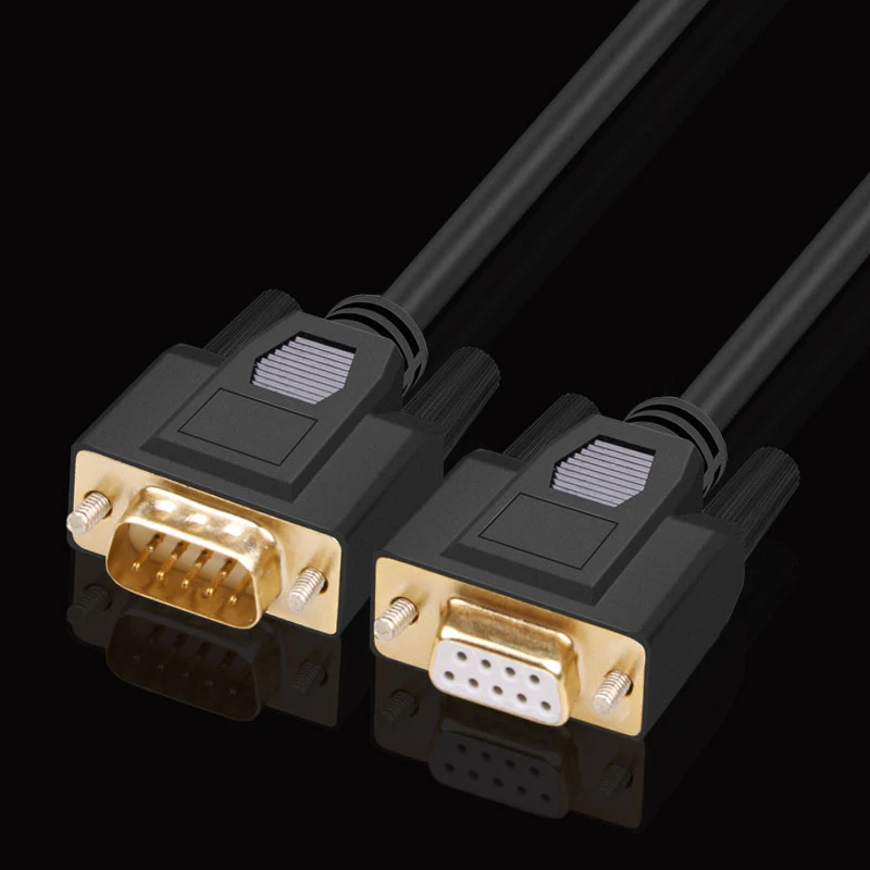 RS232 male to Female VGA DB 9P Computer Cable