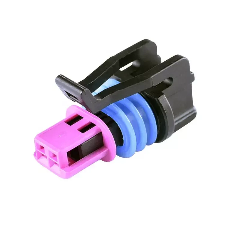 2 Pin Delphi Gt150 Female Connector For Gm Air Temperature Sensor