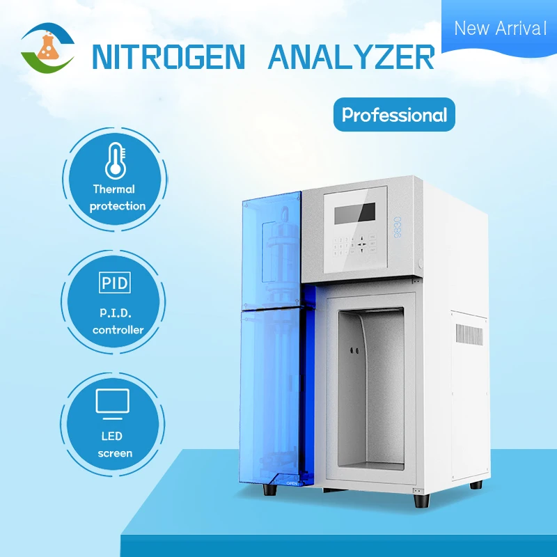 Nitrogen Analyzer Gas Purity Automatic Kjeldahl Online Ammonia