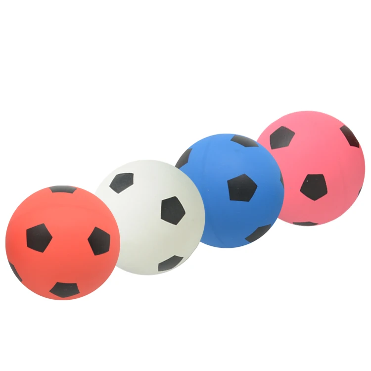 High Bounce Soccer Ball Design Custom Color Rubber Bouncing Ball Kid
