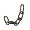 China supply cargo G80 tie down lashing binding chain with bent hook lashing chain