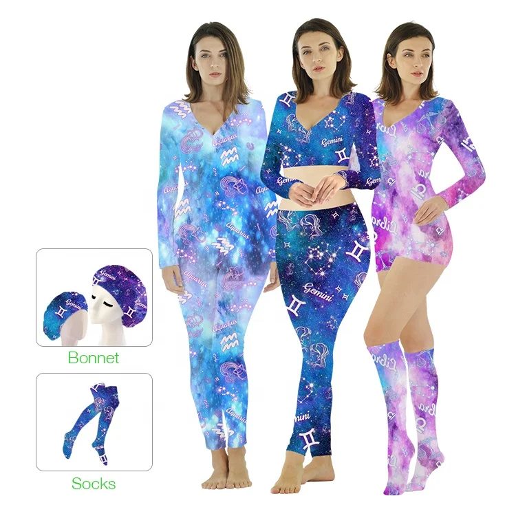 

Wholesale Onsie with Matching Thigh Socks and Headband Women Backwood Yes Daddy Designer Bonnets, Customized color