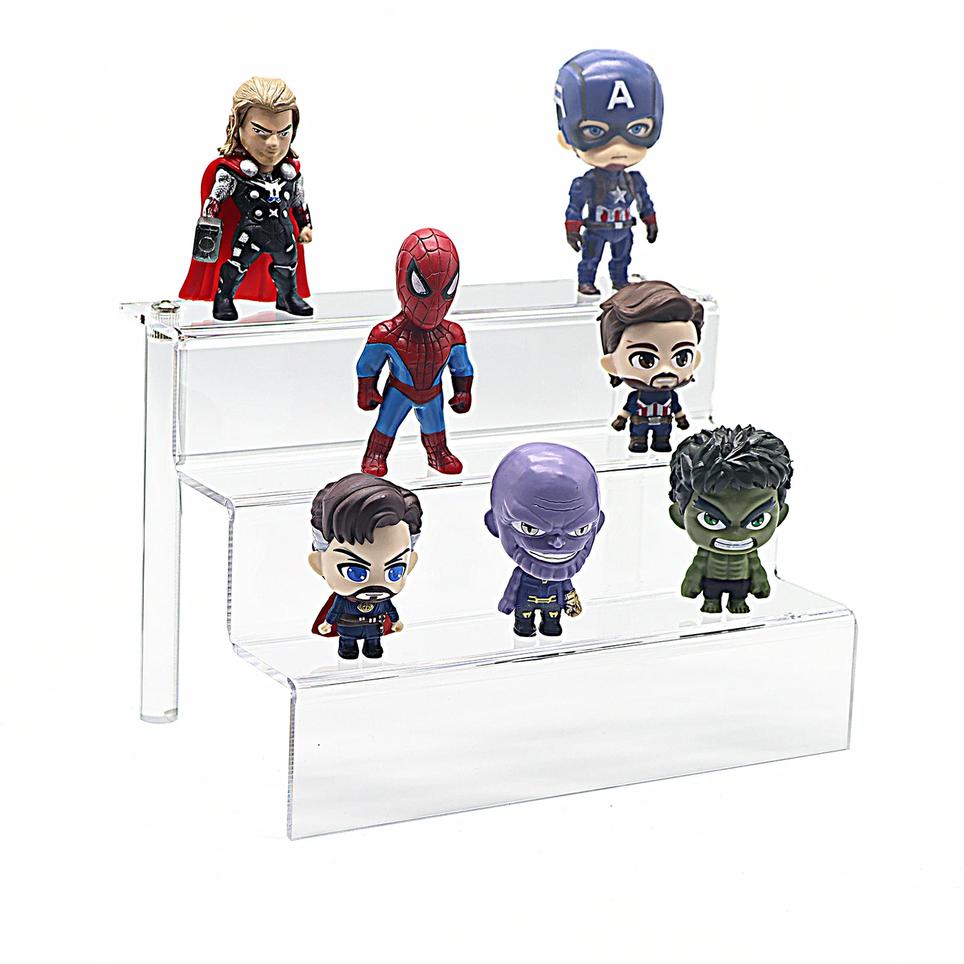 Clear Acrylic Funko Pop Figure Display Riser 3tier Stand Tabletop Shelf Rack Buy Acrylic