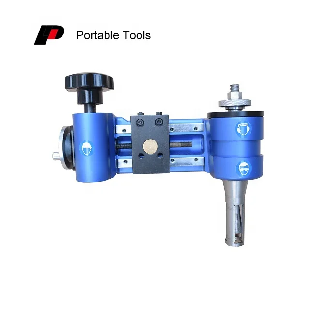 Portable flange facer mini flange facer quick face flange facer for raised face  RTJ grooving repairing.jpg