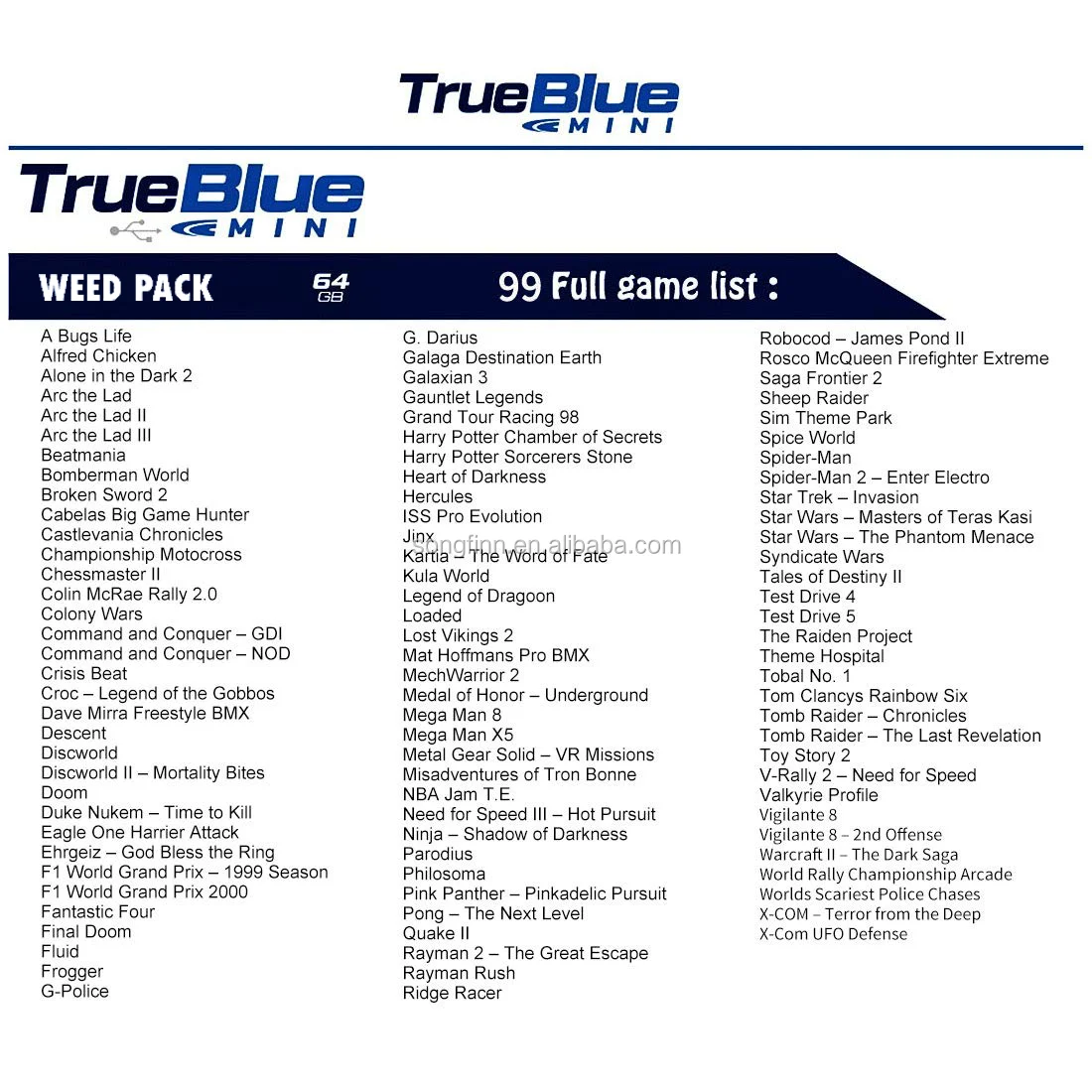 true blue mini playstation classic