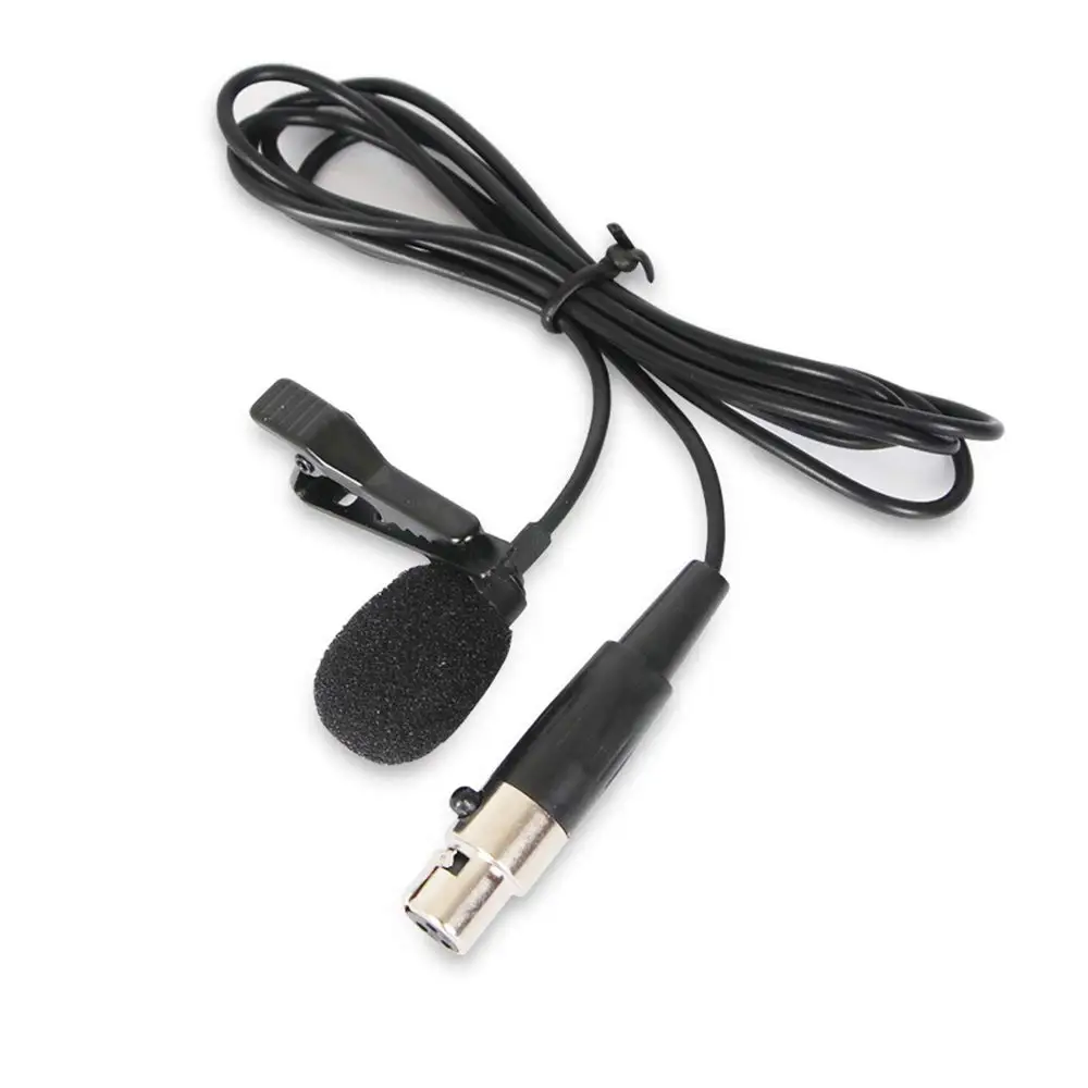 Professional Microphone Lapel Mini Xlr 3pin Ta3f Tie Clip On Lavaliere