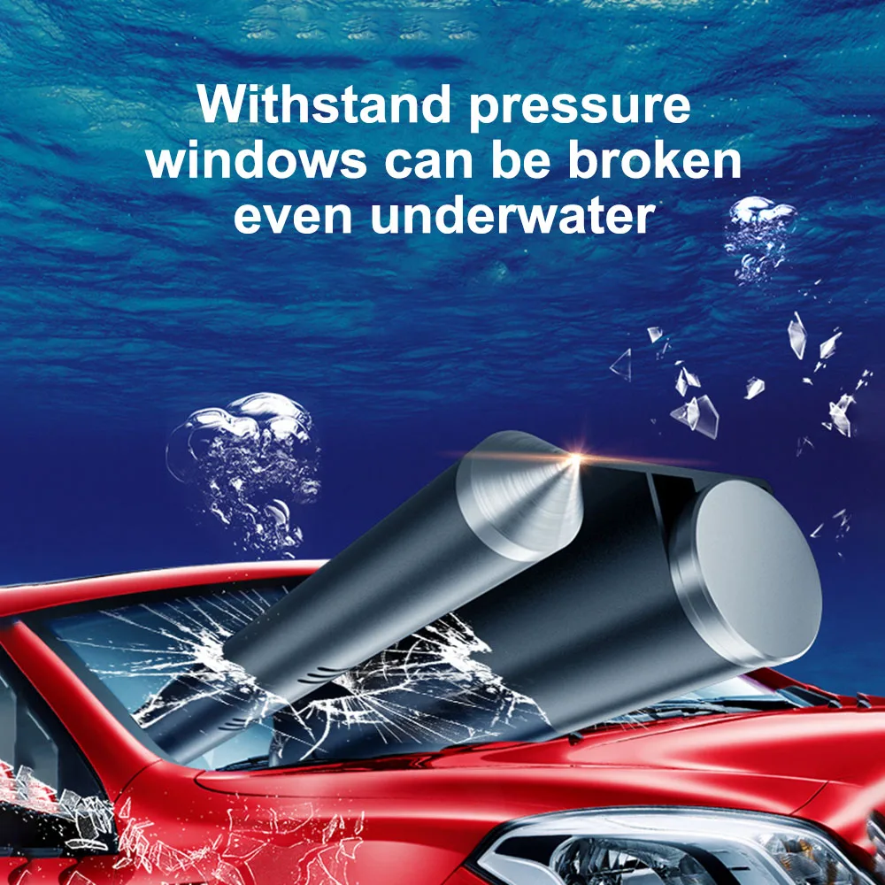 New Design 3 In1 Lifesaving Car Safety Hammer Car Emergency Glass