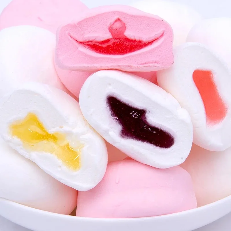 2019 热卖水果味清真迷你棉花糖出售