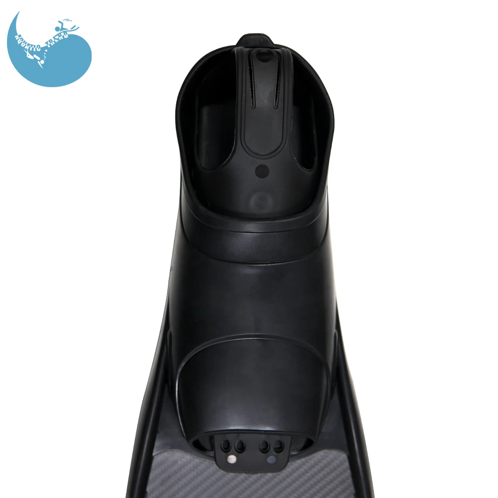 Top Custom Printing Professional Waterproof Scuba Snorkel Long Carbon