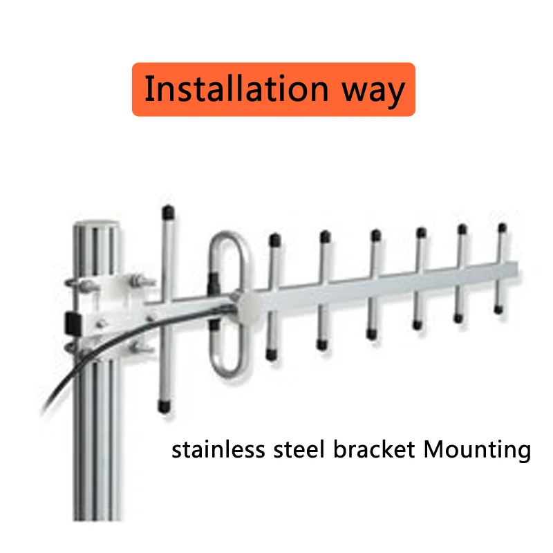 Yagi Antenna Modem Amplifier Directionalbooster 4g Lte Outdoor Waterproof 16 Unites External