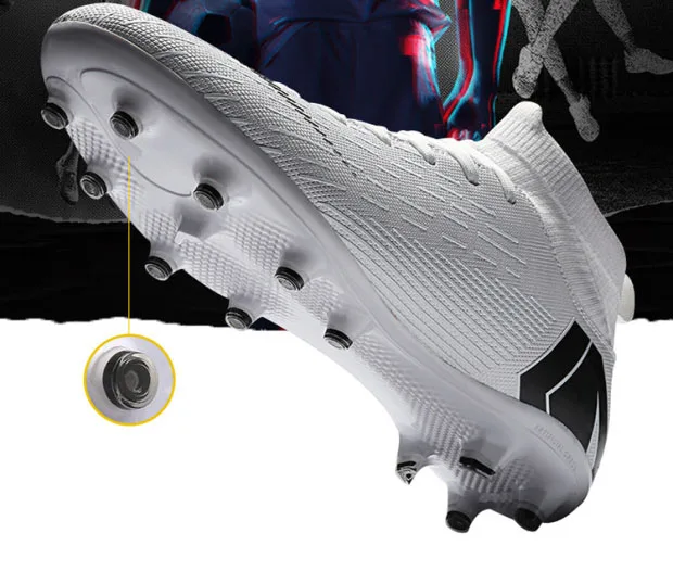 mid cut football boots