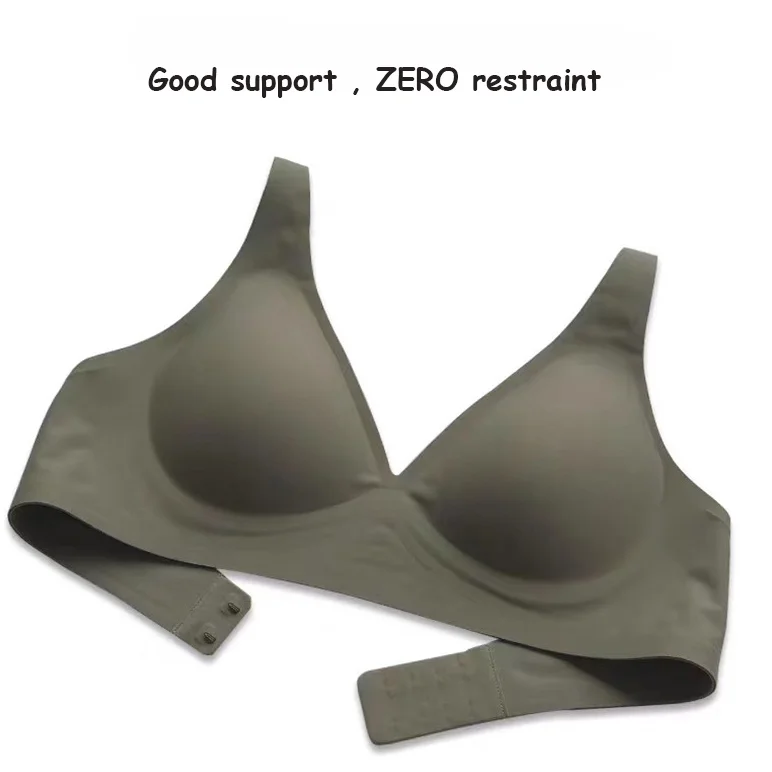 Adjustable Strap Bralette Removable Pad Underwear Natural Latex