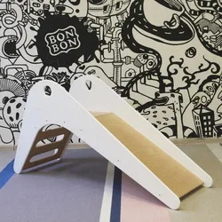 wooden house bed play tent
