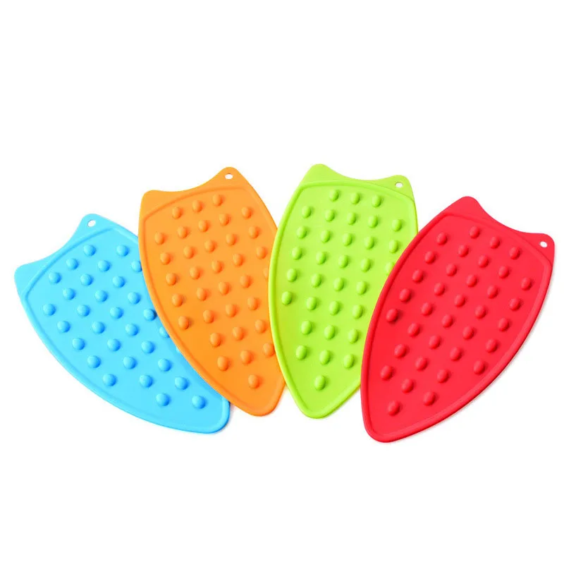 Heat Resistant Silicone Iron Mat - Anti-Slip Ironing Rest Pad, Green