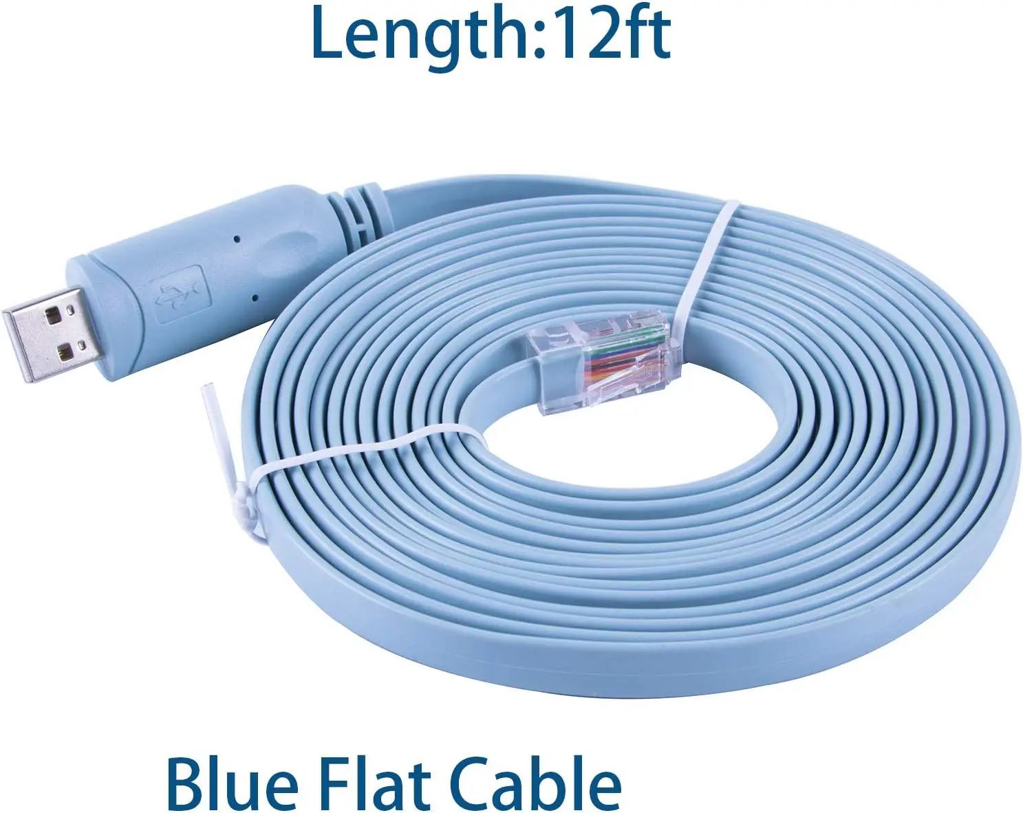 USB To RS232 Serial To RJ45 CAT5 Console Adapter Cable For Cisco