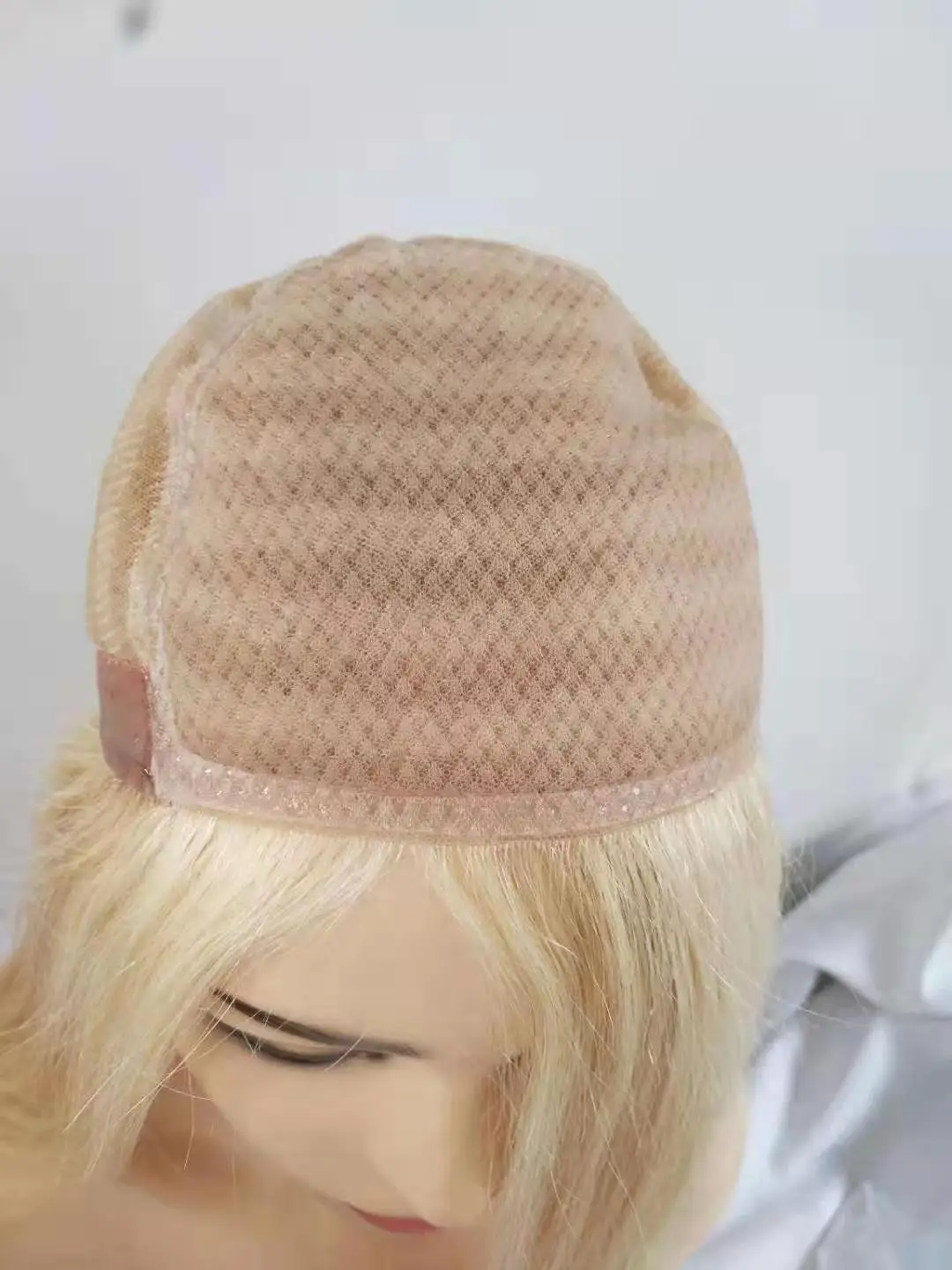 New Arrival Customized Wigs For Alopecia Clients,European Remy Blonde
