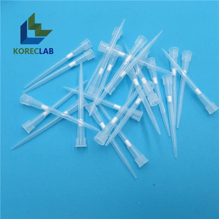Sterile Long Type 10ul Micro Pipette Filter Tips Lab PCR Liquid ...