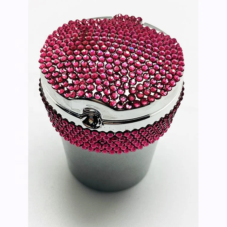Wholesale Luxury Bling Bling Cigars Ashtray Desktop Bucket Luxury Zinc