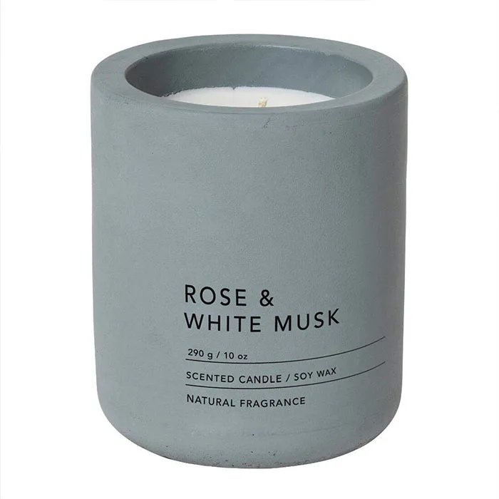 Custom Concrete Wax Candle Jar Matte Buy Matte Concrete Candle Jar