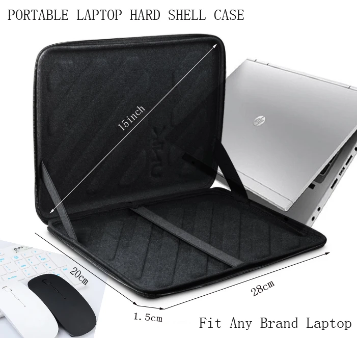 Customized Designed Shaped Portable Shell Hard Laptop Case Sleeve Bag