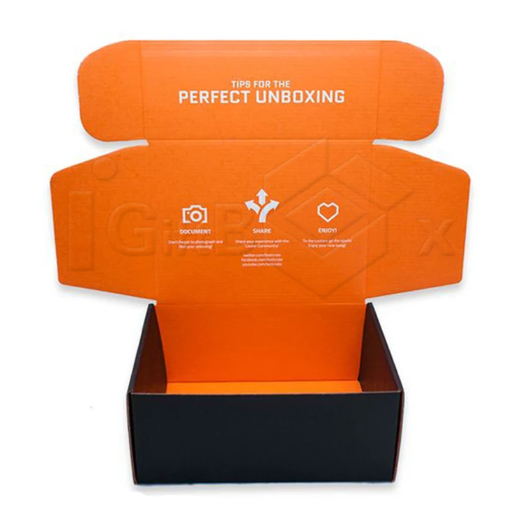 Luxury Custom Cardboard T Mailing Mailer Shipping Box Corrugated