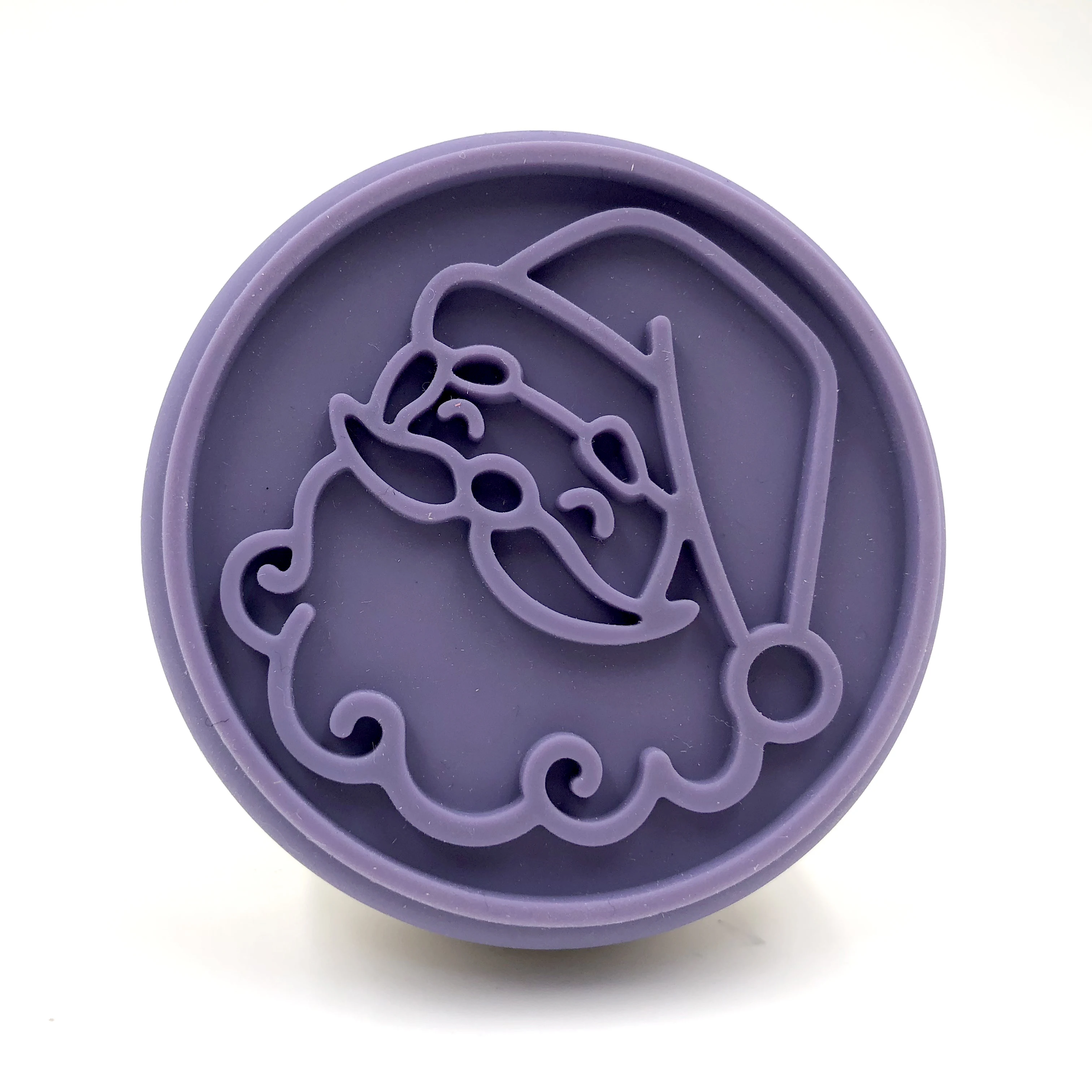 
2020 Factory direct sale new products christmas 3d silicone cookie stamp 