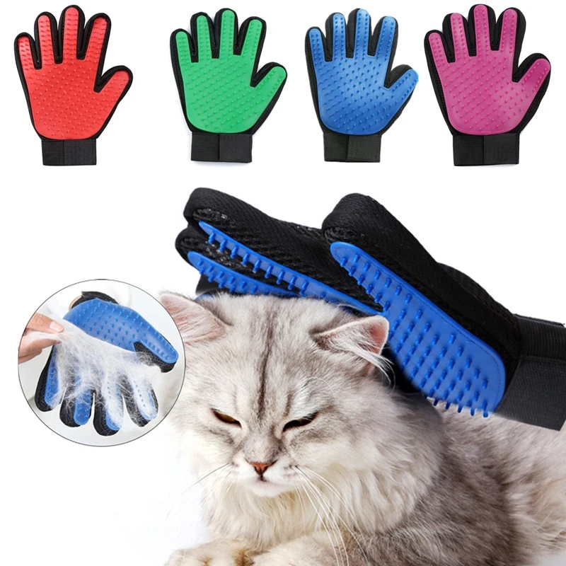 glove for shedding cats