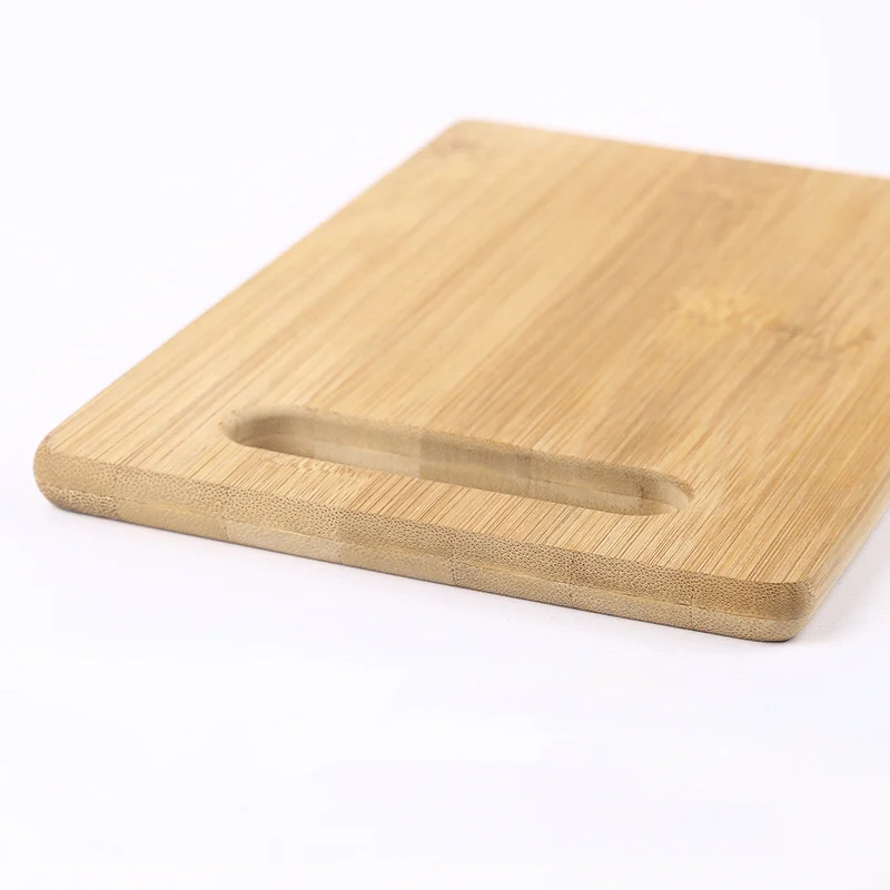 Bamboo Cutting Board For Kitchen Square Size Fruit Board Bamboo Solid