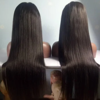 Can Make Ponytail Baby Hair 30inch Long Natural Hair Line Virgin