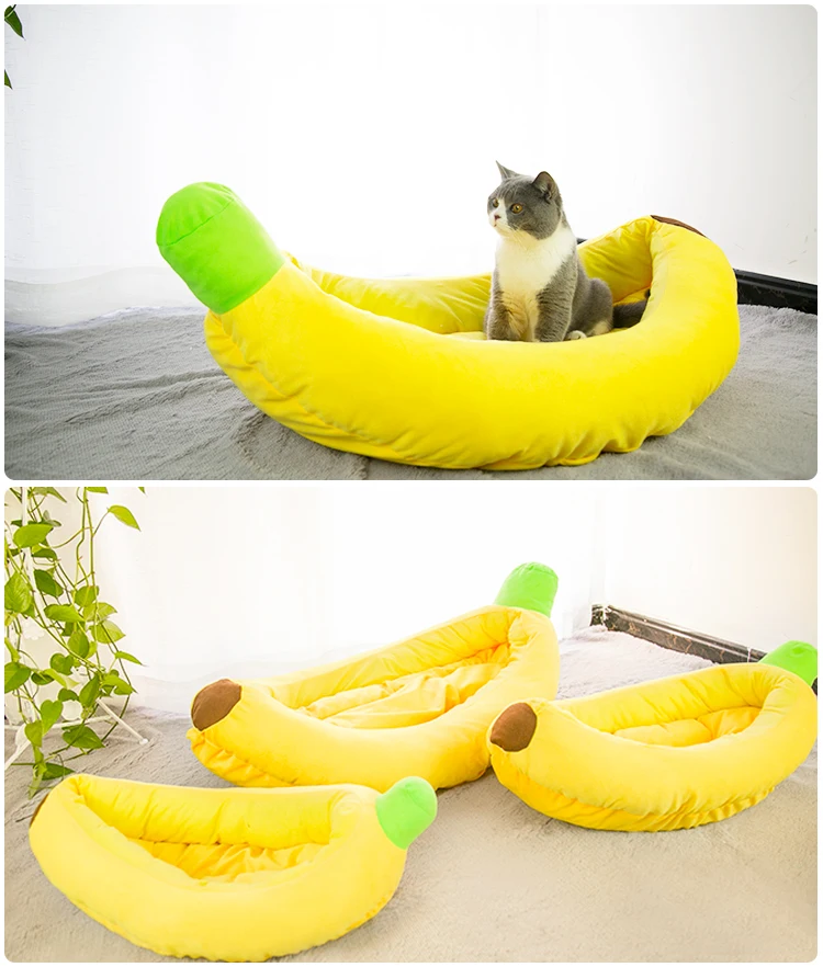 En Forme De Bateau Pliable Flelt De Luxe Moelleux Banane Chat Chien Lit Cave Requin Lit Pour Animaux De Compagnie Pour Chat Chien Buy Lit Pour Animaux De Compagnie Requin Lit Pour