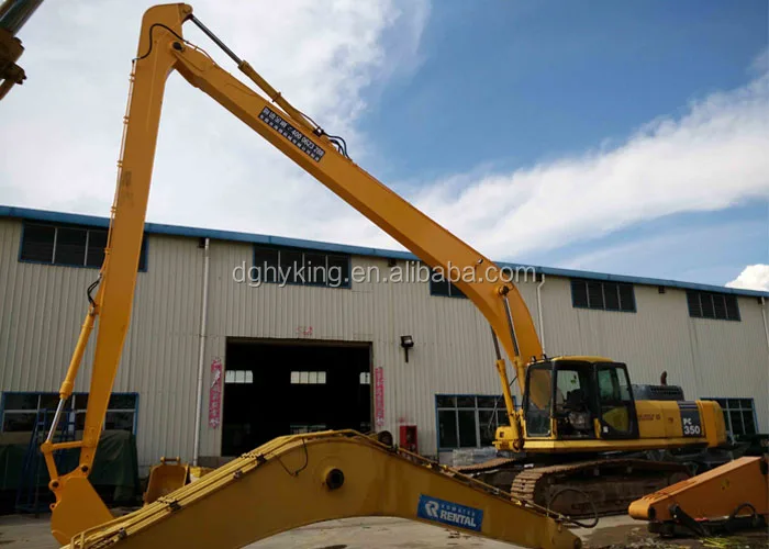 20 Meters Long Reach Boom and Arm for Komatsu PC350 Excavator with 0.5 Cubic Meters Bucket