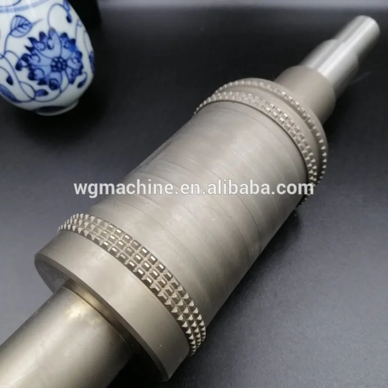 Machine 3ply Metal Wrought Iron Knurling Embossing Roller Die Mould