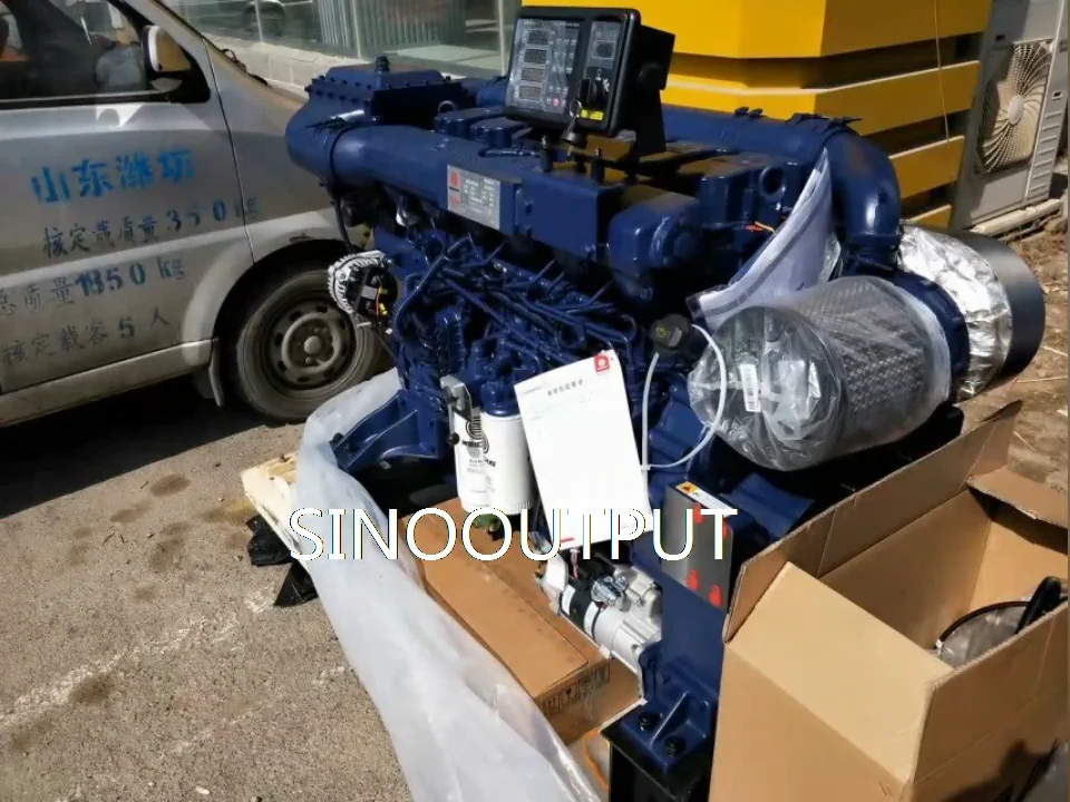 550hp Marine Diesel Engines Inboard Boat Ship Engine Motor Weichai Wp12