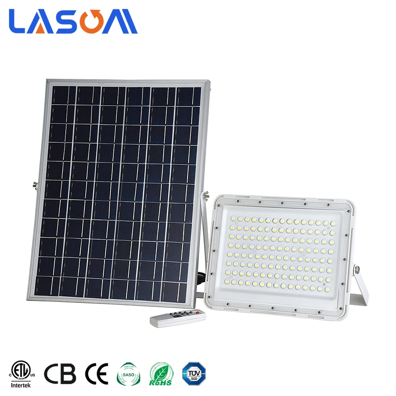 Factory Direct Outdoor Backyard LED Solar Battery Operated Flood Lights