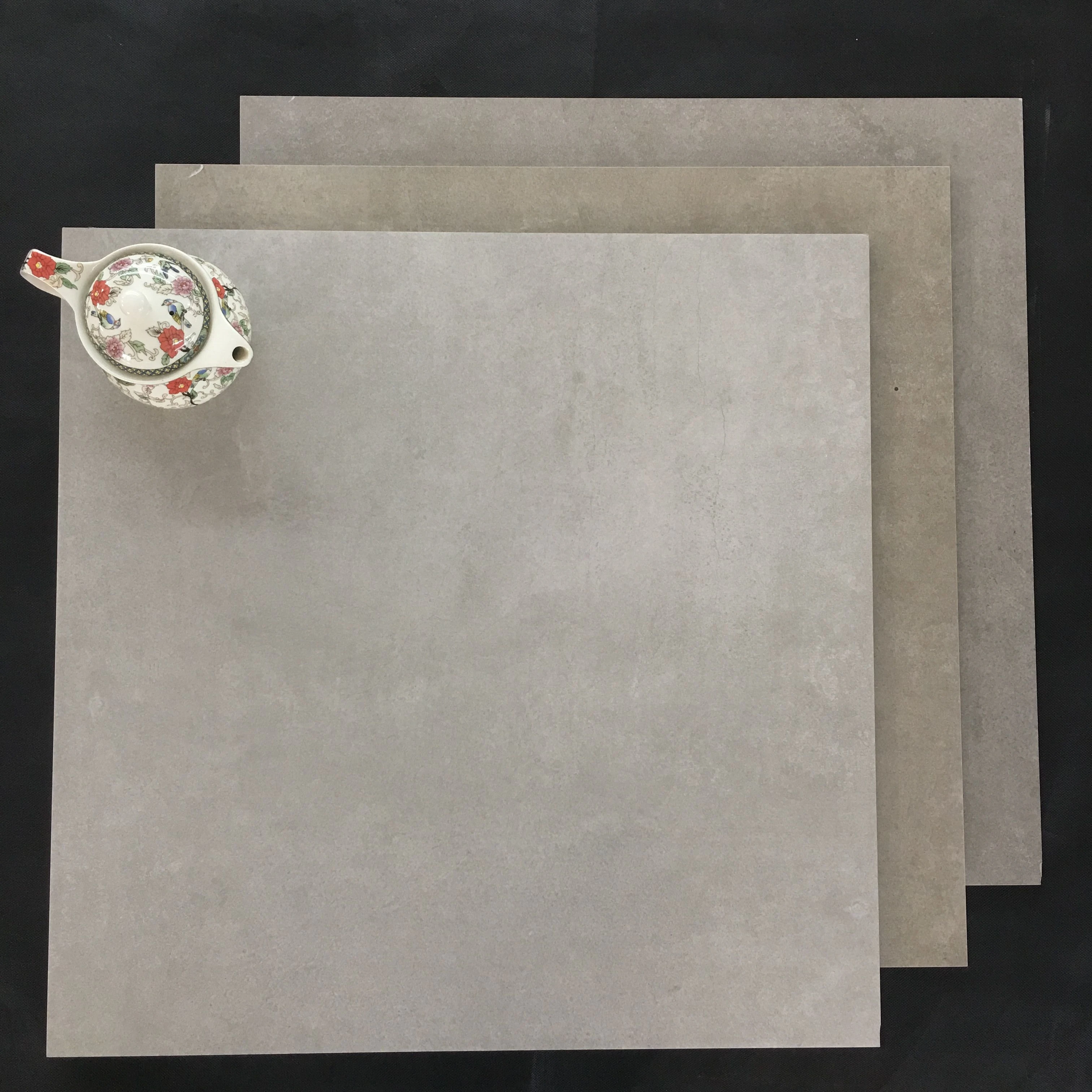 Cheapest Ceramic with Price Grey Porcelain Bathroom Wall Tile Rustic Floor Tile 600x600mm