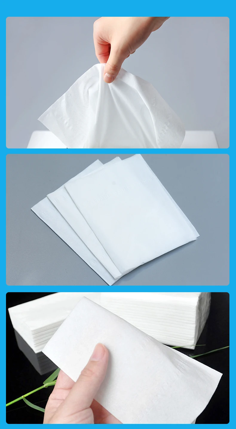 4 plis mouchoirs de papier mouchoir de poche - Chine Papier de