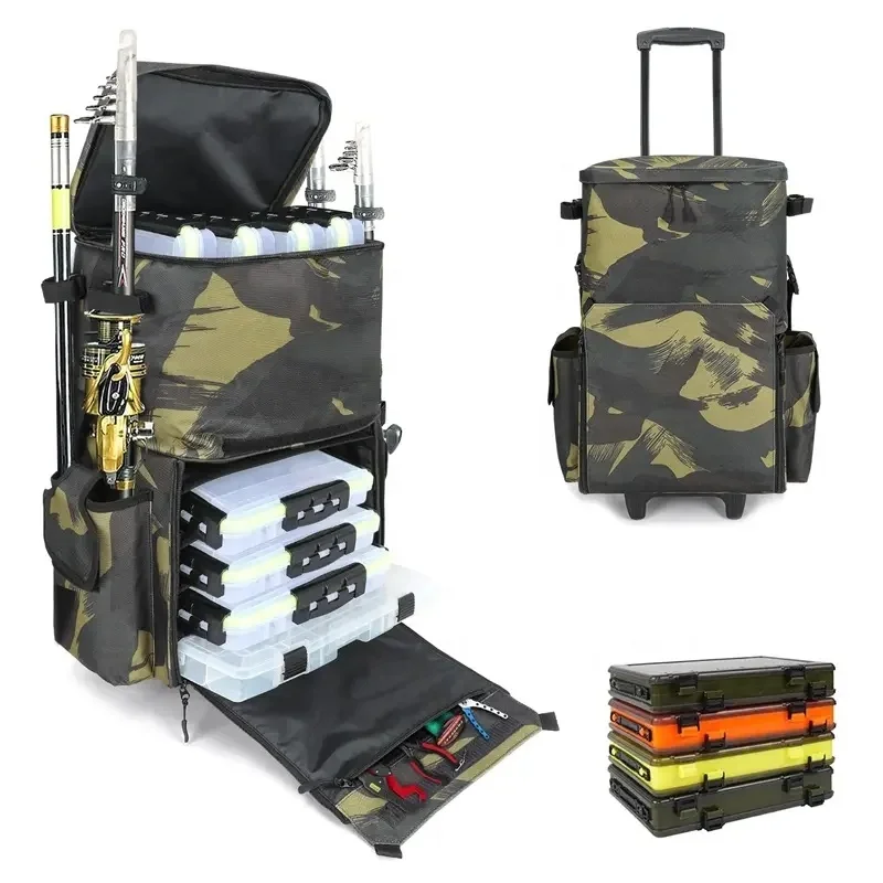 best rolling tackle bag SKB 7600 Tak-Pak Features cool compartments that make it easy to carry drink to fishing Drift Series Battle Pack 3700