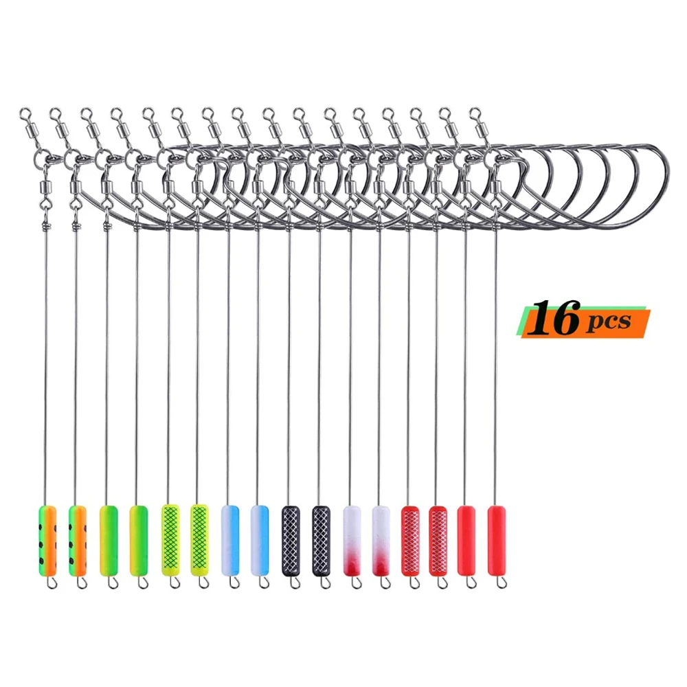 Johncoo Rig Fishing Hook Weight Kit High Carbon Steel Crank Hook