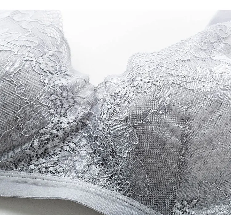 Wireless Plus Size Nursing Bra Lace Breastfeeding Bra Gather Pregnant Bra Comfortable Buy