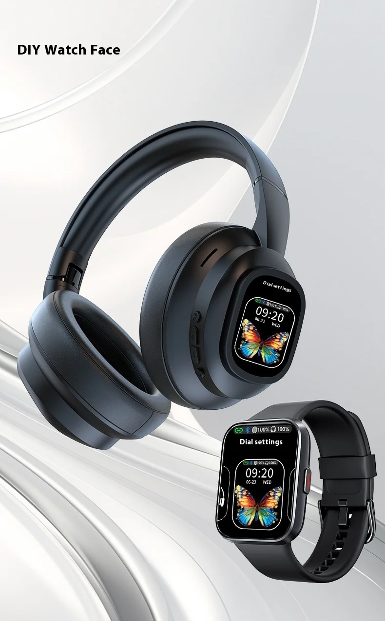 HYUNDAI Modern X1pro Wireless for Bluetooth Headset Not In-Ear Universal Power Noise Reduction Sports Headset LED Battery