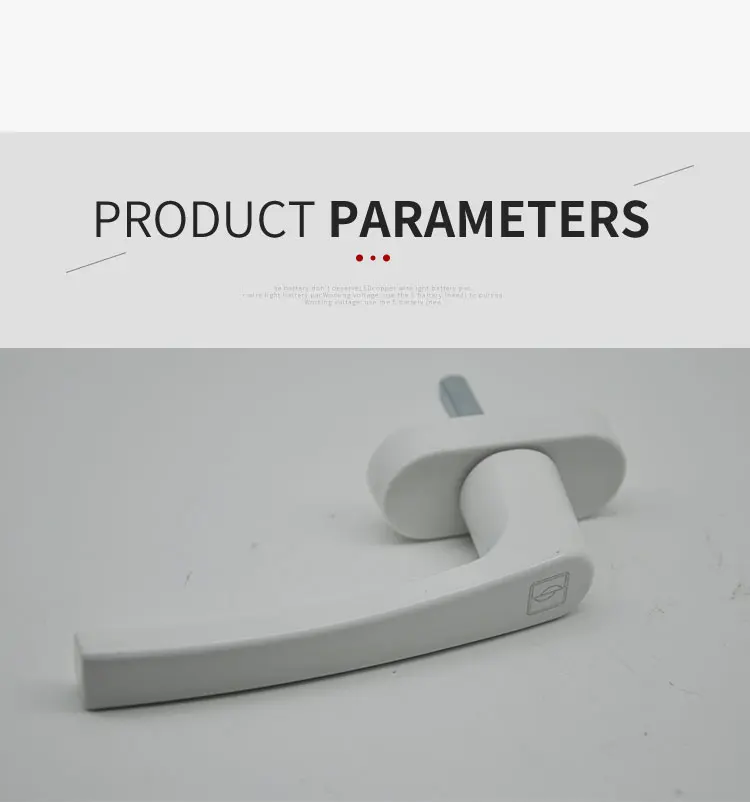 UPVC Casement Window Multi-Point Handle 63.02005