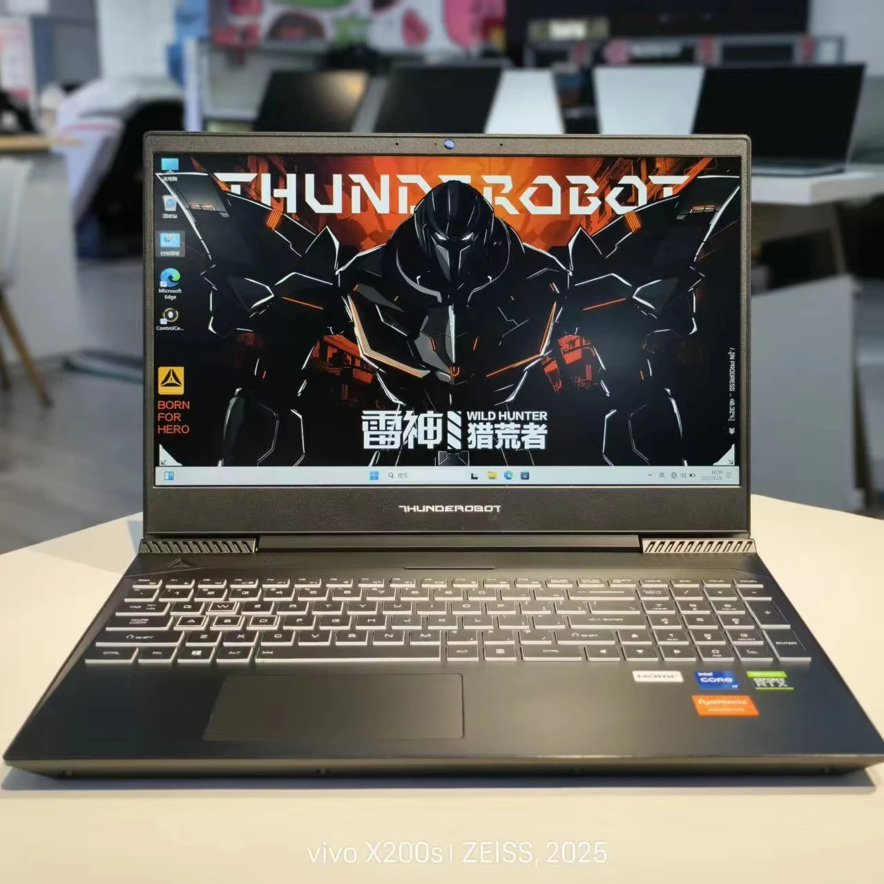 Side-by-side comparison of three 15.6-inch laptops: slim business model, 2-in-1 convertible, and gaming-stealth design
