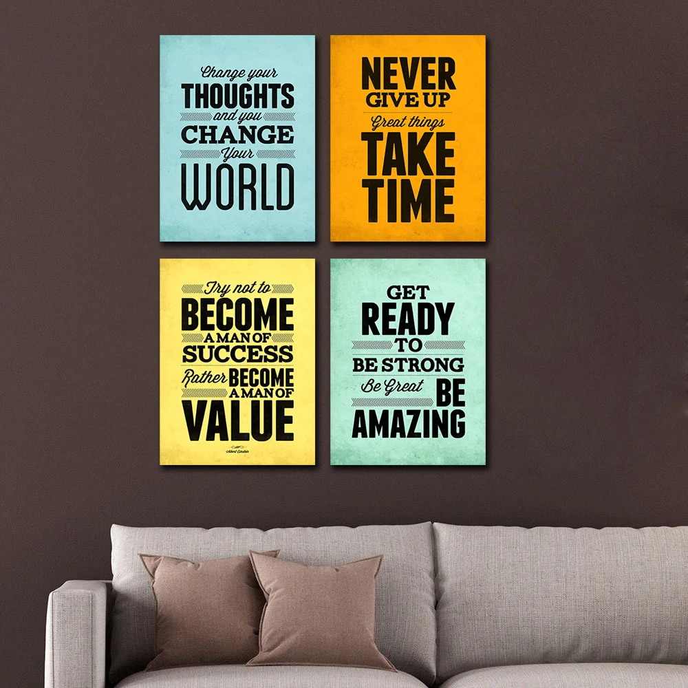Framed Wall Art Albert Einstein Quotes Motivational Inspirational Poster Canvas Prints Gallery Wrap Ready To Hang Home Office Buy Canvas Wall Art Canvas Prints Giclee Painting Product On Alibaba Com